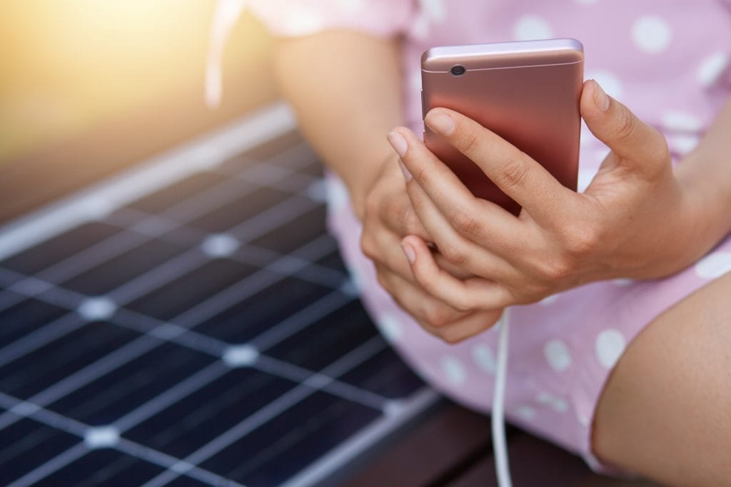 Solar Panel Mobile Charger