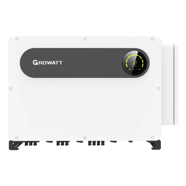 Growatt MAX 125KTL3-X-LV Solar Inverter, IP66 Protection, LED/WIFI+APP Display, 84 Kg